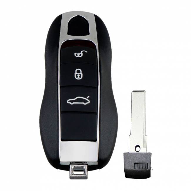 Корпус смарт ключа PORSCHE Panamera 3+1 кнопка — для бизнеса и офиса Корпус смарт ключа PORSCHE Panamera 3+1 кнопка — для бизнеса и офиса