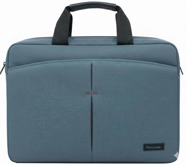 Сумка для ноутбука 15.6" PORTcase KCB-162 GREY — для бизнеса и офиса Сумка для ноутбука 15.6" PORTcase KCB-162 GREY — для бизнеса и офиса