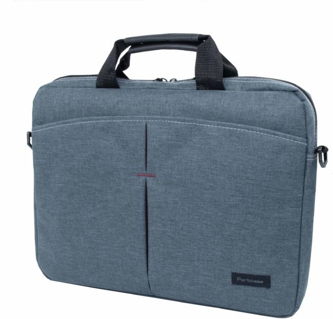Сумка для ноутбука 15.6" PORTcase KCB-162 GREY — для бизнеса и офиса Сумка для ноутбука 15.6" PORTcase KCB-162 GREY — для бизнеса и офиса