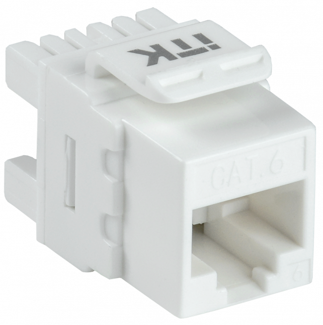 ITK Модуль Keystone Jack кат. 6 UTP 110 IDC 180 град. ITK CS1-1C06U-12 — для бизнеса и офиса ITK Модуль Keystone Jack кат. 6 UTP 110 IDC 180 град. ITK CS1-1C06U-12 — для бизнеса и офиса