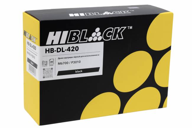 Драм-картридж Hi-Black (HB-DL-420) для Pantum M6700/P3010, 12К — для бизнеса и офиса Драм-картридж Hi-Black (HB-DL-420) для Pantum M6700/P3010, 12К — для бизнеса и офиса