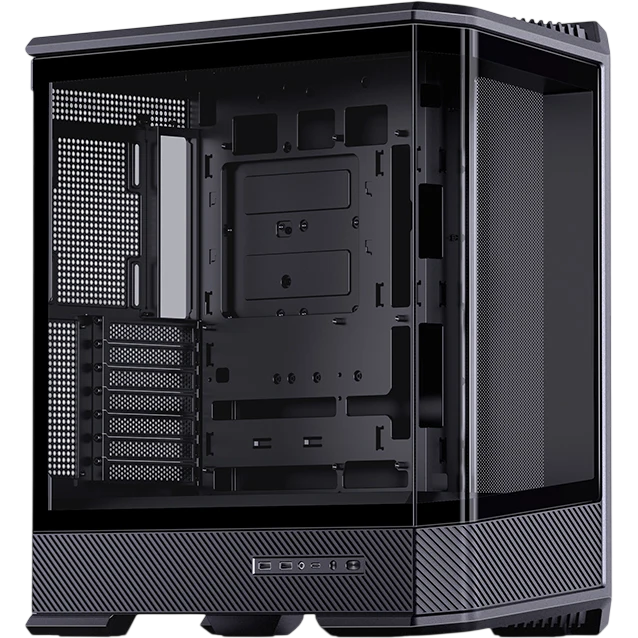 Корпус без блока питания JONSBO D400 Black — для бизнеса и офиса Корпус без блока питания JONSBO D400 Black — для бизнеса и офиса