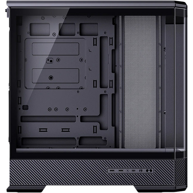 Корпус без блока питания JONSBO D400 Black — для бизнеса и офиса Корпус без блока питания JONSBO D400 Black — для бизнеса и офиса