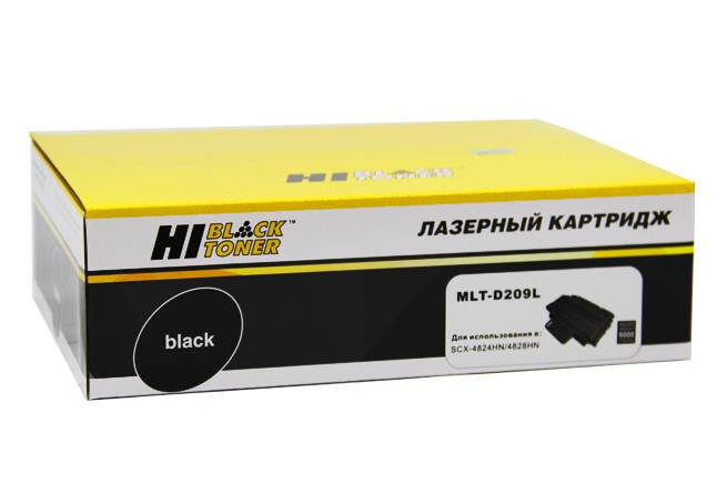 Картридж Hi-Black (HB-MLT-D209L) для Samsung SCX-4824HN/4828HN, 5K — для бизнеса и офиса Картридж Hi-Black (HB-MLT-D209L) для Samsung SCX-4824HN/4828HN, 5K — для бизнеса и офиса