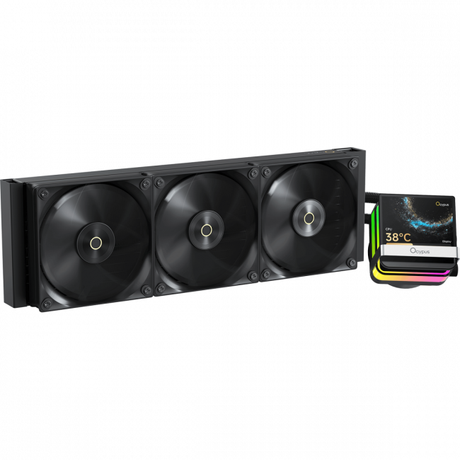 Система жидкостного охлаждения Ocypus Sigma-L36-BK3ANWL00P-GL Black — для бизнеса и офиса