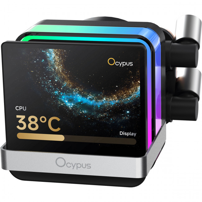 Система жидкостного охлаждения Ocypus Sigma-L36-BK3ANWL00P-GL Black — для бизнеса и офиса