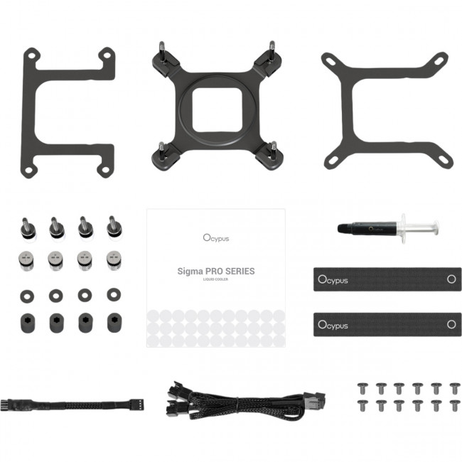 Система жидкостного охлаждения Ocypus Sigma-L36-BK3ANWL00P-GL Black — для бизнеса и офиса