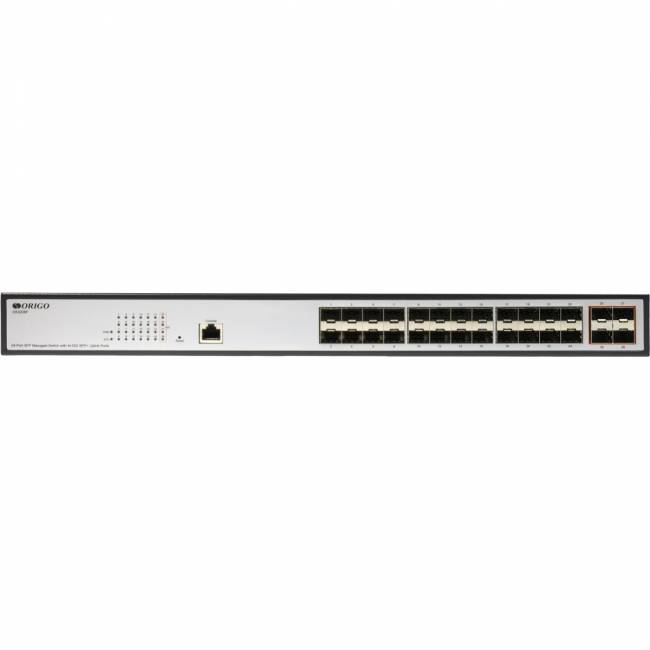 Коммутатор Origo OS3228F/A1A — для бизнеса и офиса Коммутатор Origo OS3228F/A1A — для бизнеса и офиса