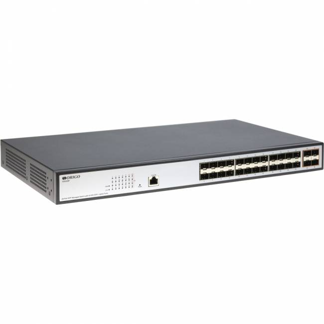 Коммутатор Origo OS3228F/A1A — для бизнеса и офиса Коммутатор Origo OS3228F/A1A — для бизнеса и офиса