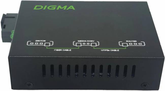 Медиаконвертер Digma DMC-1G35-20AL — для бизнеса и офиса Медиаконвертер Digma DMC-1G35-20AL — для бизнеса и офиса