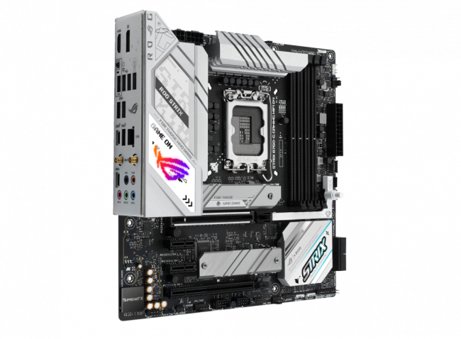 Материнская плата ASUS ROG STRIX B760-G GAMING WIFI D4 — для бизнеса и офиса Материнская плата ASUS ROG STRIX B760-G GAMING WIFI D4 — для бизнеса и офиса