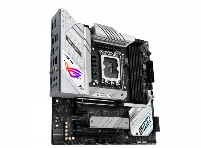 Материнская плата ASUS ROG STRIX B760-G GAMING WIFI D4 — для бизнеса и офиса Материнская плата ASUS ROG STRIX B760-G GAMING WIFI D4 — для бизнеса и офиса