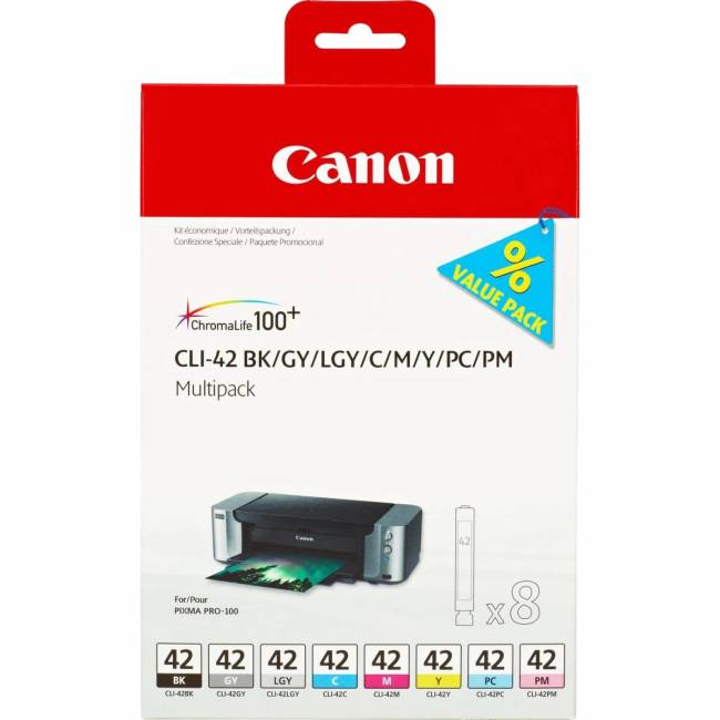 Набор Canon CLI-42 (6384B010) — для бизнеса и офиса Набор Canon CLI-42 (6384B010) — для бизнеса и офиса