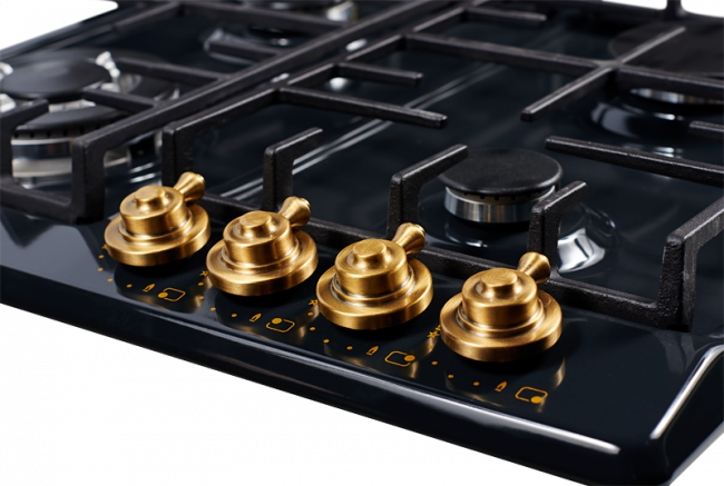 Встраиваемые газовые панели Kuppersberg Kuppersberg FV6TGRZ ANT BRONZE — для бизнеса и офиса