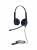 Гарнитура проводная Jabra Biz 1500 Duo QD — для бизнеса и офиса