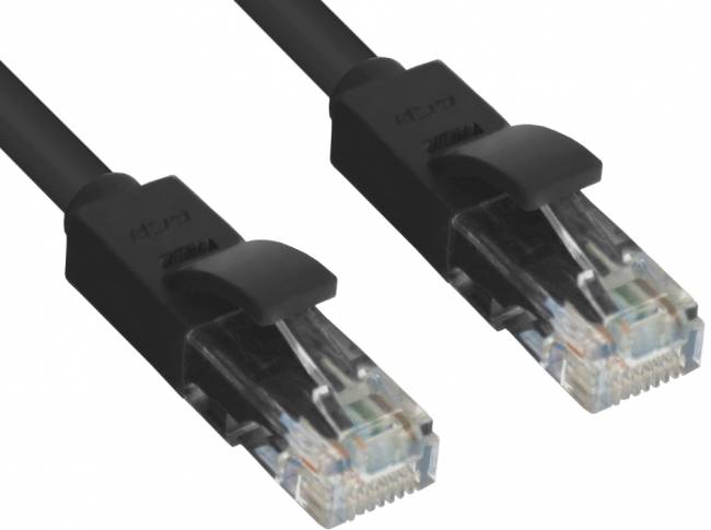 Greenconnect Патч-корд прямой 30.0m, UTP кат.5e, черный, позолоченные контакты, 24 AWG, литой, GCR-LNC06-30.0m, ethernet high speed 1 Гбит/с, RJ45, T568B Greenconnect RJ45(m) - RJ45(m) Cat. 5e U/UTP PVC 30м чёрный — для бизнеса и офиса Greenconnect Патч-корд прямой 30.0m, UTP кат.5e, черный, позолоченные контакты, 24 AWG, литой, GCR-LNC06-30.0m, ethernet high speed 1 Гбит/с, RJ45, T568B Greenconnect RJ45(m) - RJ45(m) Cat. 5e U/UTP PVC 30м чёрный — для бизнеса и офиса