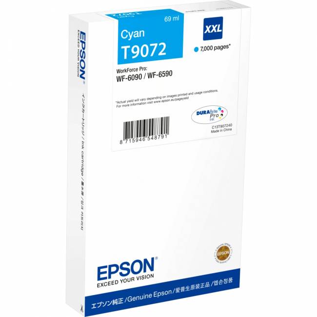 Картридж Epson C13T907240 — для бизнеса и офиса Картридж Epson C13T907240 — для бизнеса и офиса