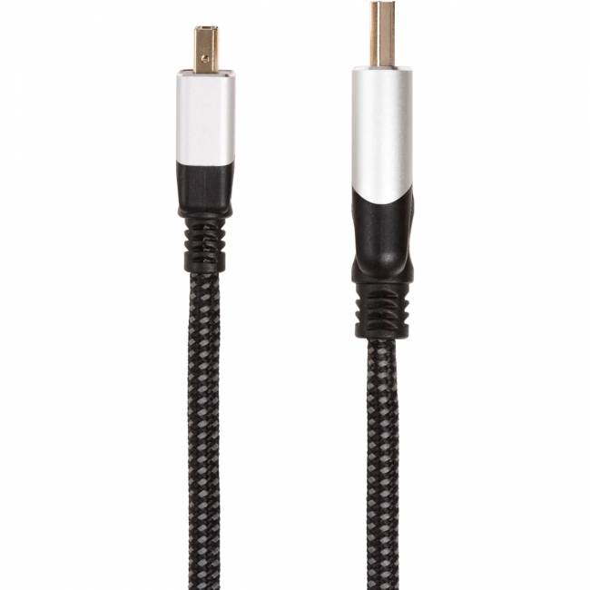 Кабель-переходник Mini DisplayPort M -> Display Port M 1.4V 1,8м VCOM <CG685-1.8M> VCOM CG685-1.8M — для бизнеса и офиса Кабель-переходник Mini DisplayPort M -> Display Port M 1.4V 1,8м VCOM <CG685-1.8M> VCOM CG685-1.8M — для бизнеса и офиса