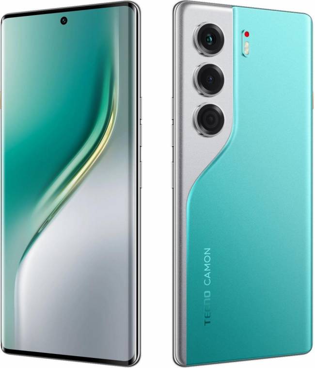 Смартфон TECNO CM7 256+8 EMERALD LAKE GREEN — для бизнеса и офиса