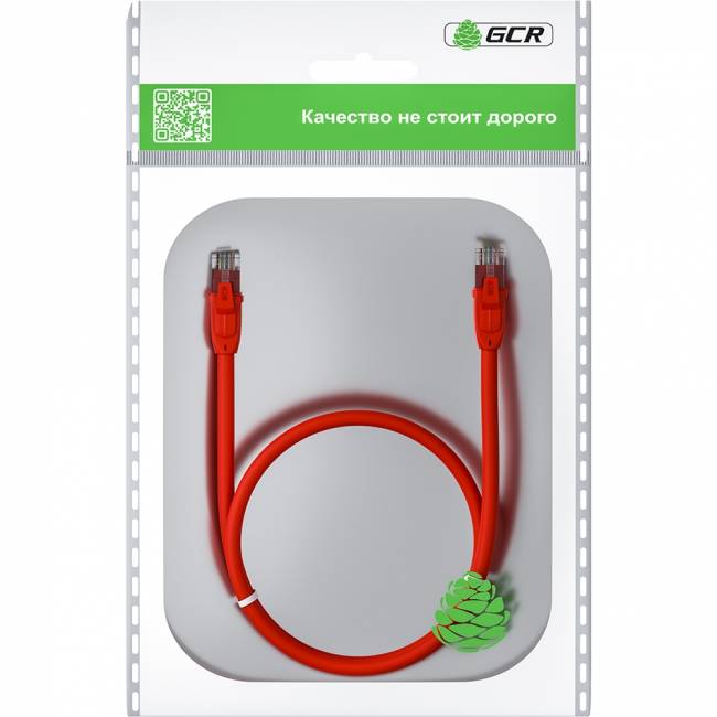 GCR Патч-корд прямой 0.75m UTP кат.6, красный, 24 AWG, ethernet high speed, RJ45, T568B, GCR-52543 Greenconnect GCR-52705 — для бизнеса и офиса GCR Патч-корд прямой 0.75m UTP кат.6, красный, 24 AWG, ethernet high speed, RJ45, T568B, GCR-52543 Greenconnect GCR-52705 — для бизнеса и офиса