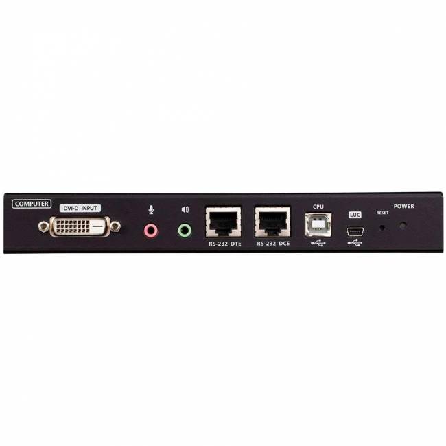 Удлинитель, KVM+DVI, управление по IP, Rackmount/Desktop, 10/100 Base-T, с KVM-шнурами PS2 1х1.2м.;USB 1x1.2м., TCP/IP, (Virtual Media;WIN98SE/ME/2000/XP/FREE-BSD/LINUX 7.0 или выше;1600x1200 60Hz;) ATEN CN9600 — для бизнеса и офиса Удлинитель, KVM+DVI, управление по IP, Rackmount/Desktop, 10/100 Base-T, с KVM-шнурами PS2 1х1.2м.;USB 1x1.2м., TCP/IP, (Virtual Media;WIN98SE/ME/2000/XP/FREE-BSD/LINUX 7.0 или выше;1600x1200 60Hz;) ATEN CN9600 — для бизнеса и офиса