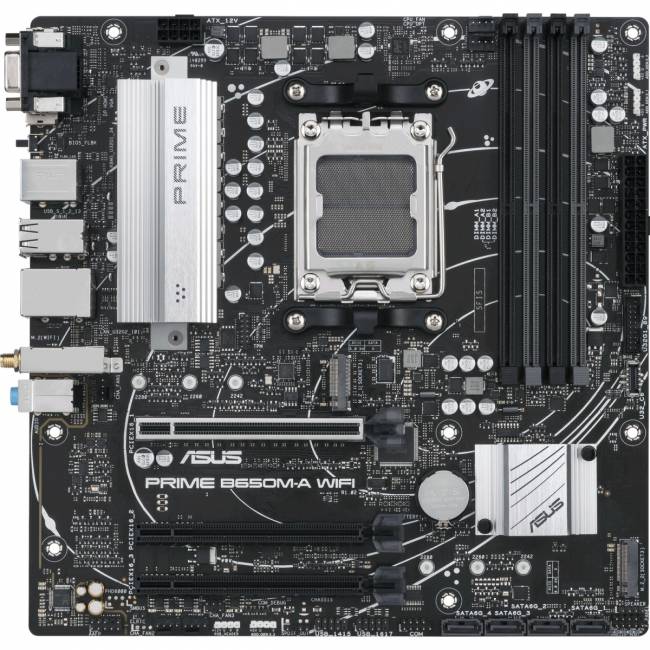 Материнская плата ASUS PRIME B650M-A WIFI (90MB1C00-M1EAY0) — для бизнеса и офиса Материнская плата ASUS PRIME B650M-A WIFI (90MB1C00-M1EAY0) — для бизнеса и офиса