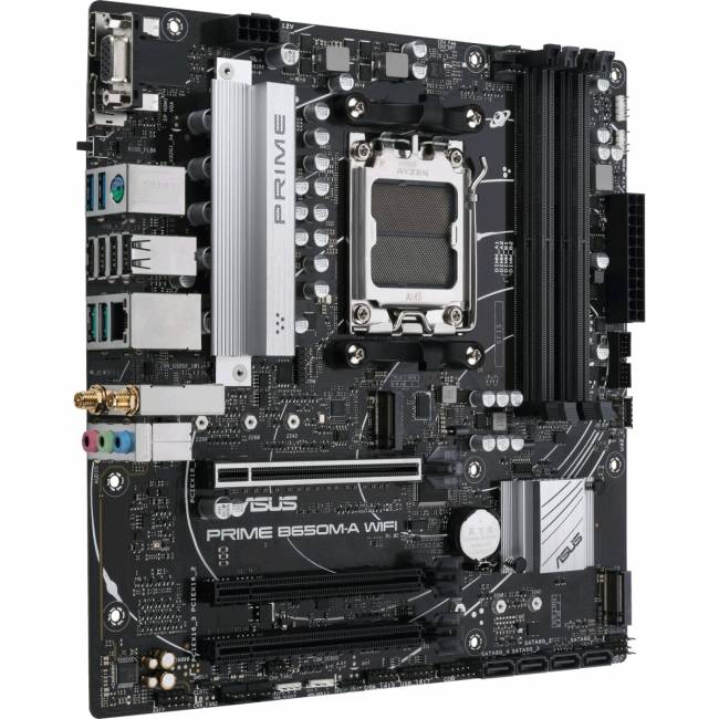 Материнская плата ASUS PRIME B650M-A WIFI (90MB1C00-M1EAY0) — для бизнеса и офиса Материнская плата ASUS PRIME B650M-A WIFI (90MB1C00-M1EAY0) — для бизнеса и офиса