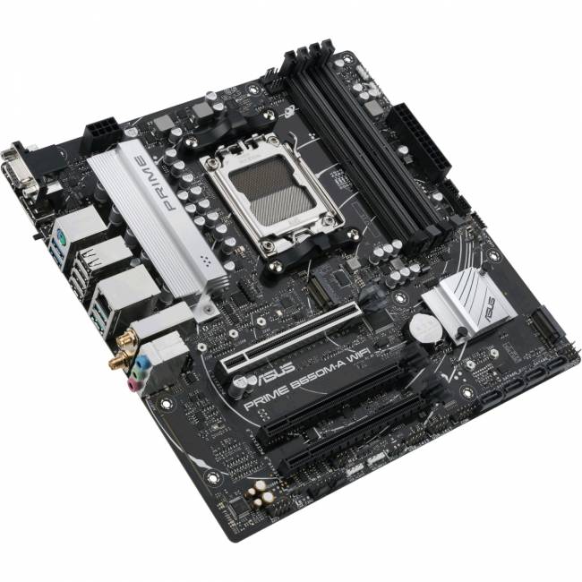 Материнская плата ASUS PRIME B650M-A WIFI (90MB1C00-M1EAY0) — для бизнеса и офиса Материнская плата ASUS PRIME B650M-A WIFI (90MB1C00-M1EAY0) — для бизнеса и офиса