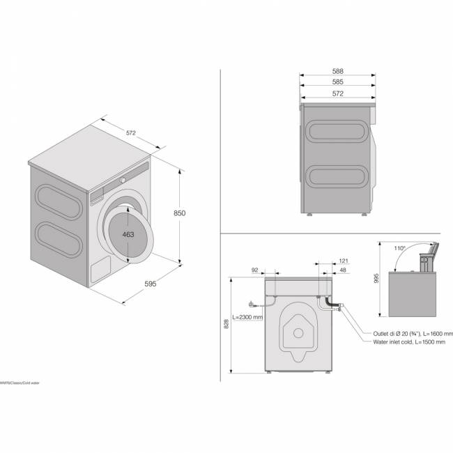Стиральная машина ASKO ASKO W1094W — для бизнеса и офиса Стиральная машина ASKO ASKO W1094W — для бизнеса и офиса