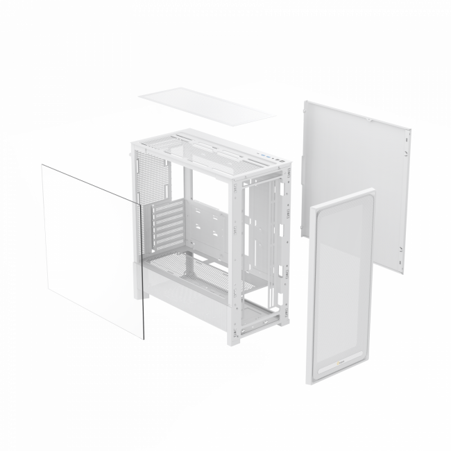 Корпус ПК без блока питания Ocypus Delta C70 WH White — для бизнеса и офиса