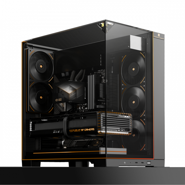 Корпус без блока питания Thermalright A70 FAN5-C Black (TR-A70 Black FAN5-C) — для бизнеса и офиса Корпус без блока питания Thermalright A70 FAN5-C Black (TR-A70 Black FAN5-C) — для бизнеса и офиса