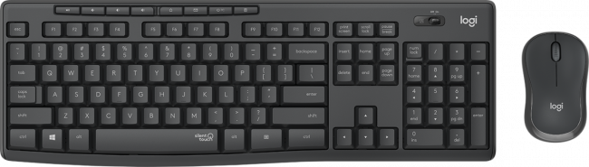 Комплект (клавиатура + мышь) Logitech 920-009807 — для бизнеса и офиса Комплект (клавиатура + мышь) Logitech 920-009807 — для бизнеса и офиса