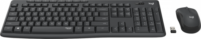 Комплект (клавиатура + мышь) Logitech 920-009807 — для бизнеса и офиса Комплект (клавиатура + мышь) Logitech 920-009807 — для бизнеса и офиса