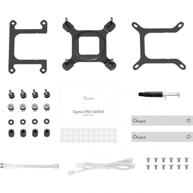 Система жидкостного охлаждения Ocypus Sigma-L36-WH3ANWL00P-GL White — для бизнеса и офиса