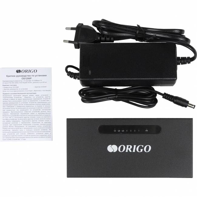 Коммутатор Origo OS1206P/A1A — для бизнеса и офиса Коммутатор Origo OS1206P/A1A — для бизнеса и офиса