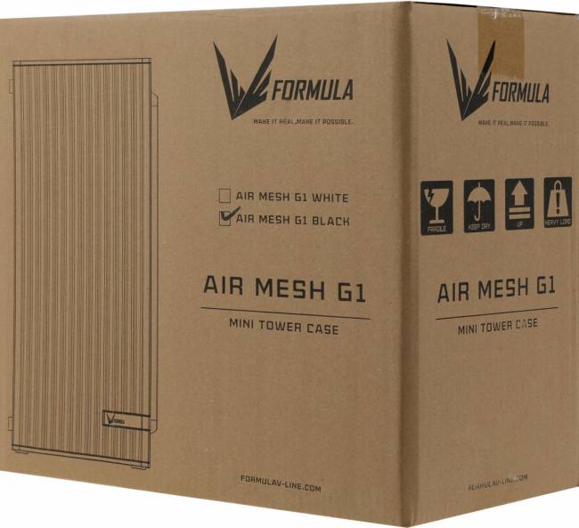 Корпус Formula AIR MESH G1 B — для бизнеса и офиса Корпус Formula AIR MESH G1 B — для бизнеса и офиса