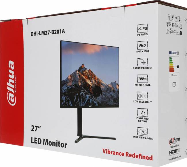 Монитор Dahua DHI-LM27-B201A — для бизнеса и офиса