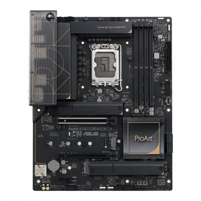 Материнская плата ASUS PROART B760-CREATOR D4 — для бизнеса и офиса Материнская плата ASUS PROART B760-CREATOR D4 — для бизнеса и офиса