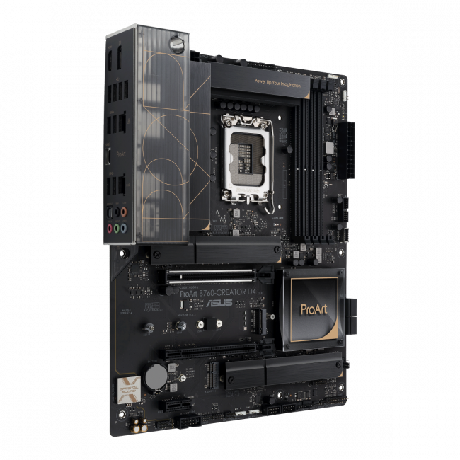 Материнская плата ASUS PROART B760-CREATOR D4 — для бизнеса и офиса Материнская плата ASUS PROART B760-CREATOR D4 — для бизнеса и офиса