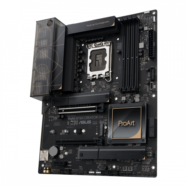 Материнская плата ASUS PROART B760-CREATOR D4 — для бизнеса и офиса Материнская плата ASUS PROART B760-CREATOR D4 — для бизнеса и офиса