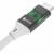 GCR Кабель USB 3.1 Type C-С, 2.0m белый, 100W/20V/5A, M/M, TPE, AL сase черный, белый ПВХ, экран, армированный Кабель Greenconnect 2 м (GCR-50867) — для бизнеса и офиса