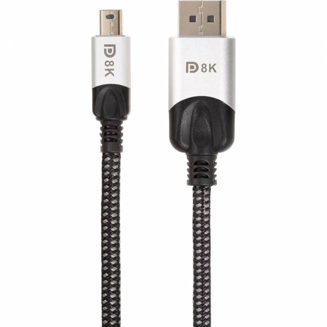 Кабель-переходник Mini DisplayPort M -> Display Port M 1.4V 3м VCOM <CG685-3M> VCOM CG685-3M — для бизнеса и офиса Кабель-переходник Mini DisplayPort M -> Display Port M 1.4V 3м VCOM <CG685-3M> VCOM CG685-3M — для бизнеса и офиса