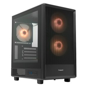 Корпус без блока питания HSPD  M310-TGBK-ARGB