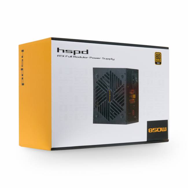 Блок питания HSPD HSI-850GF-BK — для бизнеса и офиса Блок питания HSPD HSI-850GF-BK — для бизнеса и офиса