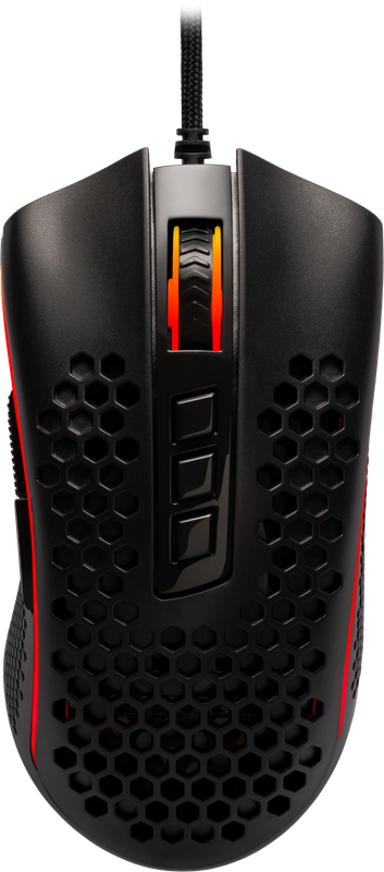 Redragon Проводная игровая мышь Storm Elite RGB,16000dpi, легкая Defender Storm Elite (77853) — для бизнеса и офиса