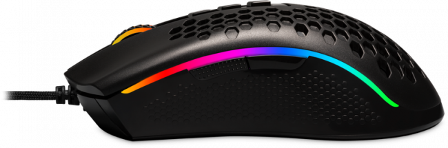 Redragon Проводная игровая мышь Storm Elite RGB,16000dpi, легкая Defender Storm Elite (77853) — для бизнеса и офиса