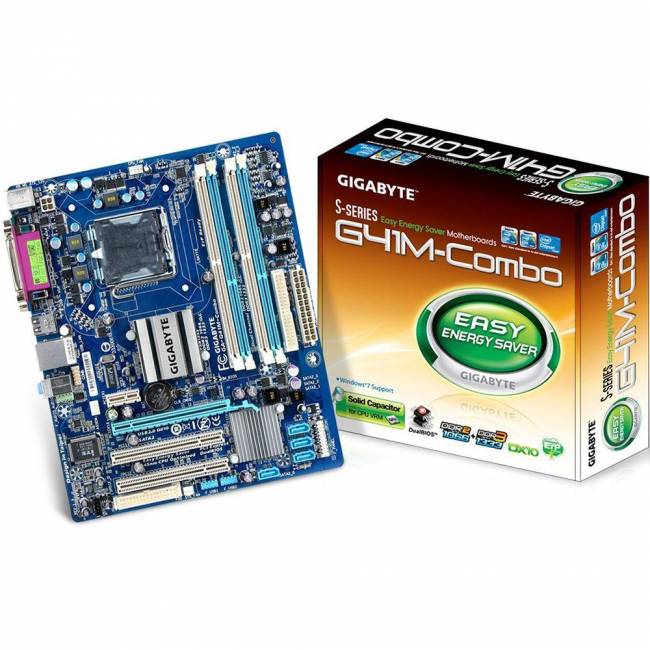 Материнская плата Gigabyte GA-G41M-COMBO — для бизнеса и офиса Материнская плата Gigabyte GA-G41M-COMBO — для бизнеса и офиса