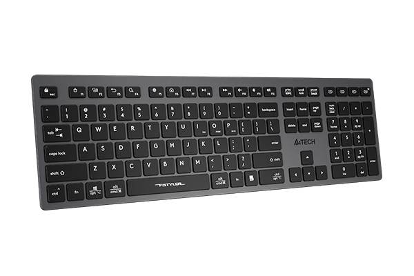 Клавиатура A4Tech Fstyler FBX50C черный USB беспроводная BT/Radio slim Multimedia (FBX50C GREY) A4Tech FBX50C GREY — для бизнеса и офиса Клавиатура A4Tech Fstyler FBX50C черный USB беспроводная BT/Radio slim Multimedia (FBX50C GREY) A4Tech FBX50C GREY — для бизнеса и офиса