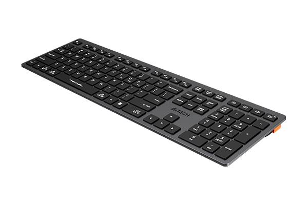 Клавиатура A4Tech Fstyler FBX50C черный USB беспроводная BT/Radio slim Multimedia (FBX50C GREY) A4Tech FBX50C GREY — для бизнеса и офиса Клавиатура A4Tech Fstyler FBX50C черный USB беспроводная BT/Radio slim Multimedia (FBX50C GREY) A4Tech FBX50C GREY — для бизнеса и офиса