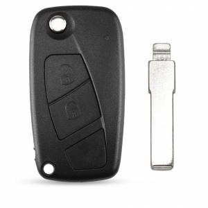 Корпус выкидного ключа FIAT 2 кнопки FI-16 SIP22 (чёрный)
